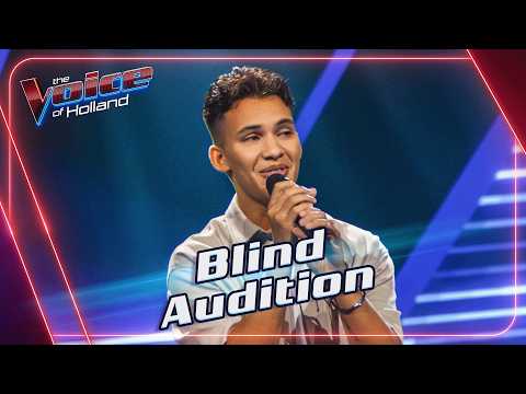 Tristan Luijting - Love Yourself | The Voice of Holland | Blind Audition