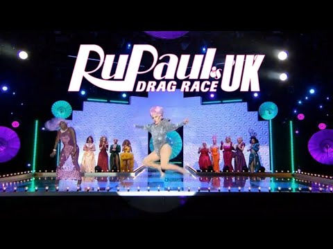 Elektra Fence Launches Herself Off The Stage | Rupaul's Drag Race UK Season 3