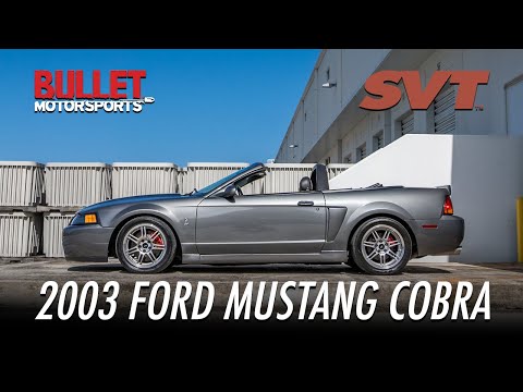 2003 Ford Mustang SVT Cobra Convertible