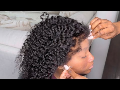 4C Edges Afro Kinky Wig Instal | Updated Ultimate Melt...