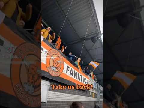 Take us back to this day! 🧡🤍 #fy #football #roosendaal #foryou #foryoupage #voetbal #pyro #ultras