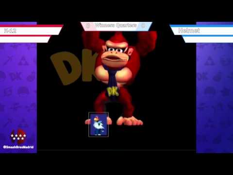 Melee Gamma II  - K-12 (DK) vs Helmet (Falco) -  Winners Quarters