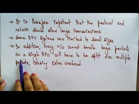 remote procedure call | implemetation issue with example | Lec 21 | Bhanu Priya