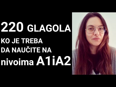 NEMAČKI 220 GLAGOLA - SVI GLAGOLI ZA A1-A2 U PREZENTU I PERFEKTU