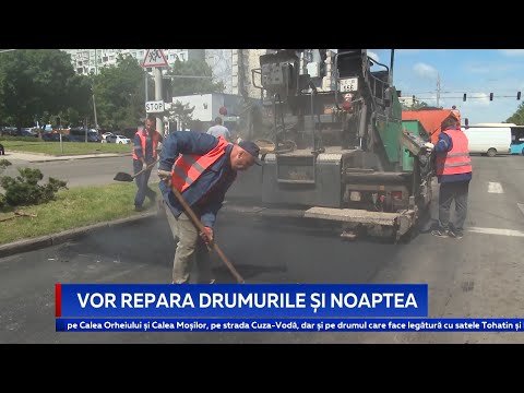 Vor repara drumurile și noaptea