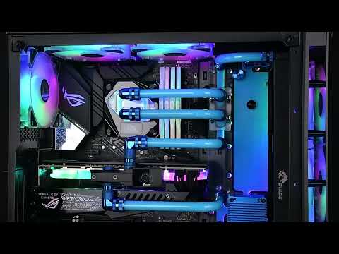 Bykski Distro Plate For CORSAIR 465X Case RGV-COS-465X-P