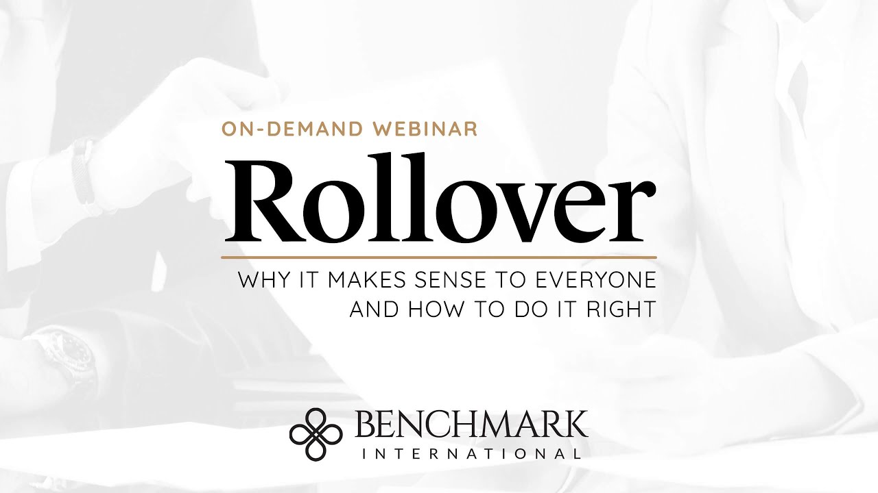 Rollover - Why It Makes Sense To Everyone And How To Do It Right