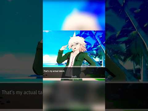 Danganronpa 2x2 remake sprites, but in a 3D style