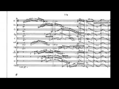 Iannis Xenakis - A l`ile de Goree (w/ score) (for harpsichord and ensemble) (1986)
