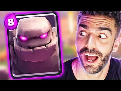 O MELHOR DECK DE GOLEM DA ATUALIDADE NO CLASH ROYALE!