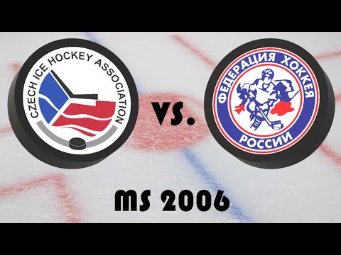 Mistrovství světa v hokeji 2006 - Čtvrtfinále - Česko - Rusko