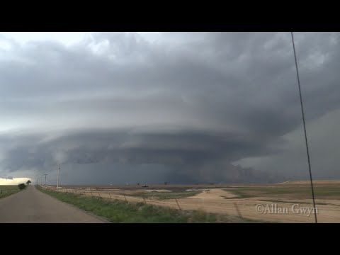 Amarillo, TX Tornado Warned Supercell 5-18-23