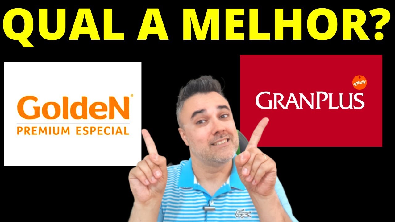 Ração GOLDEN vs GRAN PLUS ✳️ QUAL A MELHOR