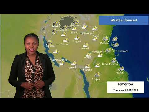 TANZANIA WEATHER FORECAST 27/10/2021