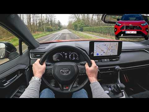 Thumbnail for New Toyota RAV4 2025 POV Test Drive | 2.5 Hybrid GR Sport by Toyota, Toyota NEW, SEAT, SUV, video, Toyota RAV4, Car, Toyota Hybrid X, vide