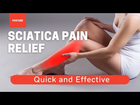 Sciatica Leg Pain Relief - Piriformis Syndrome Stretch Video