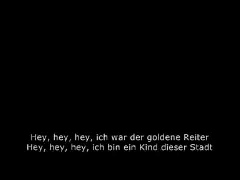 Neue Deutsche Welle: Joachim Witt  - Goldener Reiter (1981) + Lyrics