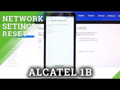 How to Reset Network Settings in ALCATEL 1B – Restore Network Preferences