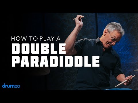 How To Play A Double Paradiddle - Drum Rudiment Lesson