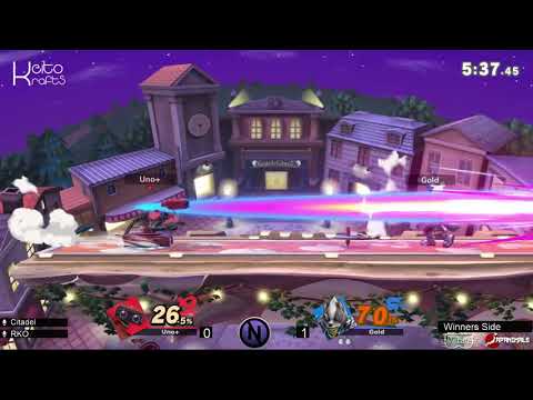 Reality Royale IV Smash Ultimate - Uno (Meta Knight, ROB) vs. Gold (Wolf) - Winners Top 32