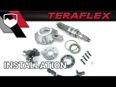 TeraFlex Install: 231 Extreme Short Shaft Kit (4444400) Plus 2WD Low Range Kit (2204000)