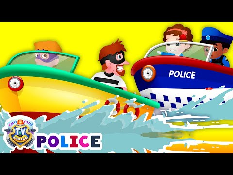 ChuChu TV Police Boat Chase Episode - ChuChu TV Police Fun Cartoons for Kids