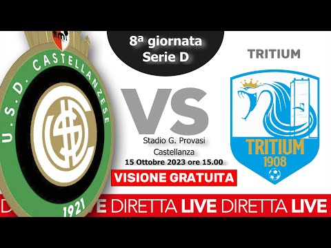 LIVE | Castellanzese - Tritium  |  8ª Giornata  |  Stagione 2023/2024
