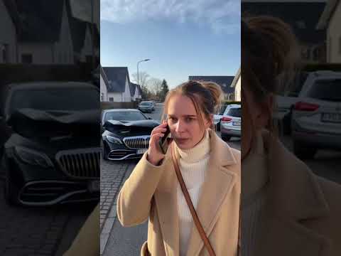 Maybach-Unfall: Das Problem war nicht die Reparatur 😂🚗 #Lachen #Comedy #Shorts