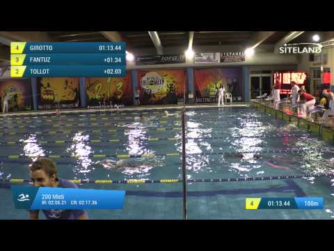 Serie 5 dei 200 Misti  Assoluti Femmine Agonisti - Meeting di Halloween 10Trofeo citta' di Rosa'