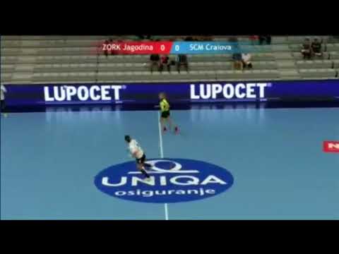 ZORK Jagodina - SCM Craiova away match first half 2018