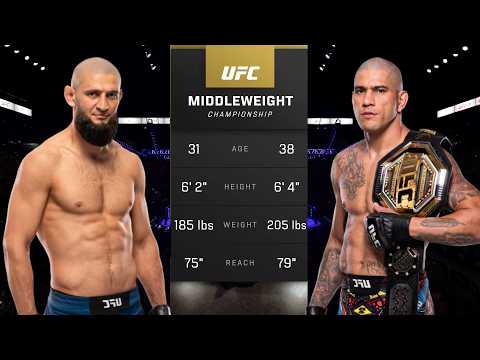 UFC 326: Khamzat Chimaev vs Alex Pereira | Full Fight & Highlights | Middleweight Title