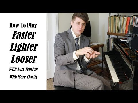 3 Tips To Play Faster, Lighter, and Looser - Josh Wright Piano TV
