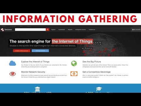 Information Gathering With Shodan