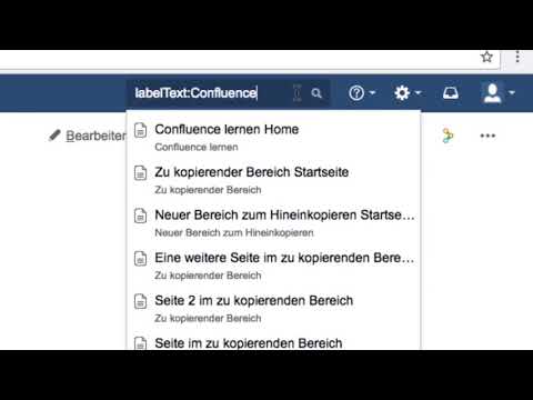 Suche nach Stichwort - Atlassian Confluence lernen #76