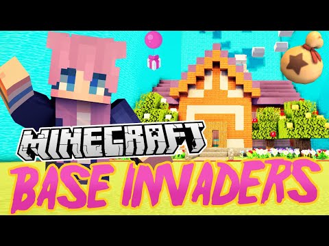 Animal Crossing Base | Minecraft Base Invaders Challenge