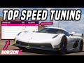 How To Tune Fastest Top Speed Tutorial | Forza Horizon 5