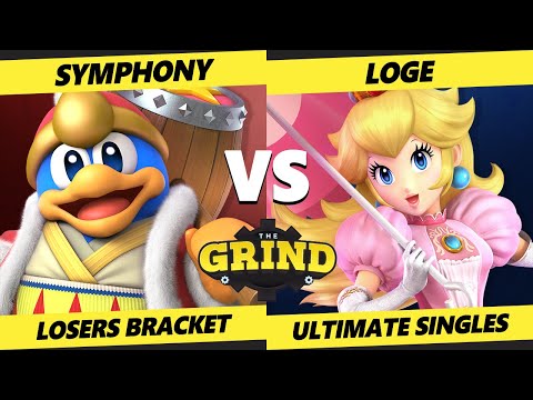 The Grind 126 Online Losers Round 4 - Symphony (Dedede) Vs. Loge (Peach) Smash Ultimate - SSBU
