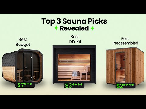 Top 3 Outdoor Saunas in 2025