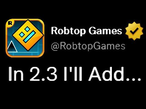 Confirmed 2.3 Geometry Dash Features