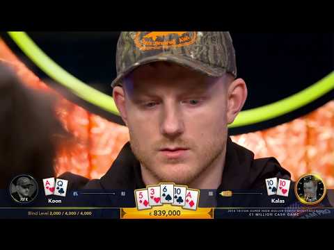 $2m Cash Game Pot! - Koon vs Kalas at Triton Million Euro Cash Game