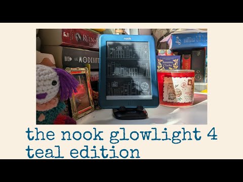 nook glowlight 4 || special teal edition
