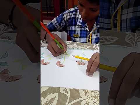 pencil art #home activity #pencil craft #drawing #adoos entertainment home activit penciln Craft