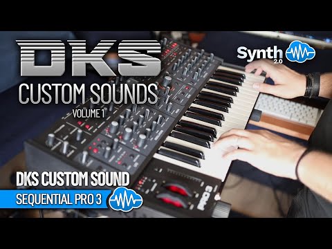 SCL456 - ( Bundle ) - DKS Custom Sounds Vol.1 + Analog Frontier - Sequential Pro 3 - Video Preview 1