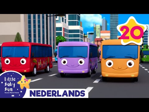 10 Kleine Busjes | Little Baby Bum Nederland - Kinderliedjes en Tekenfilms