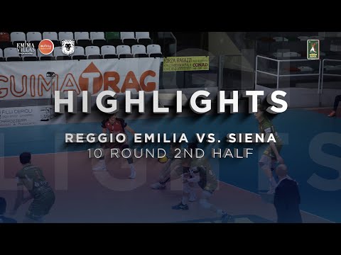 HIGHLIGHTS | Reggio Emilia vs Siena (0-3)