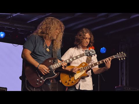Frank Hannon (Tesla) & Reece Malone - Ramblin Man - 5/2/21 Dallas International Guitar Festival