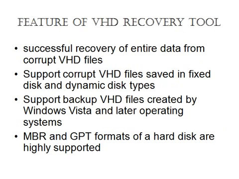 Virtual Machine Data Recovery