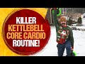 BRUTALLY INTENSE Total Body Kettlebell Cardio Routine