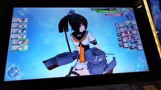 艦これAC　第陸回　発動！渾作戦　乙E-1「ボスは連合されたが撃破！」秋月CI有り