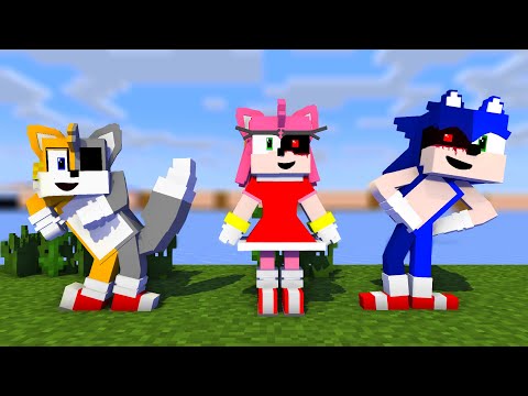 Mind-Blowing Animation: Amy, Sonic, and Tails Cut A Rug in Minecraft!